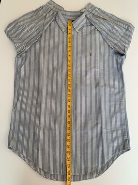 Classic Blue Stripe Button-Down Shirt - Men's